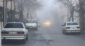 Şanlıurfa'da yoğun sis etkili oluyor