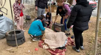 Su dolu çukura düşen Fatmagül'ü elektrikli sobayla ısıttılar