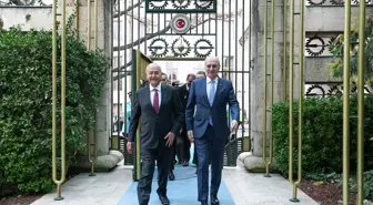 TBMM Başkanı Kurtulmuş, BM Mülteciler Yüksek Komiseri Salih ile görüştü Açıklaması