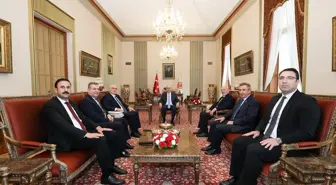 TBMM Başkanı Kurtulmuş, Kamu Başdenetçisi Akarca'yı kabul etti