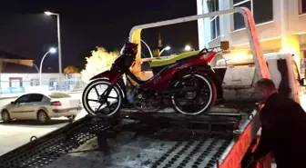 Tokat'ta trafik güvenliğini tehlikeye düşüren motosikletlilere ceza yağdı