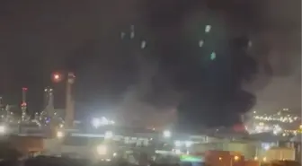 Tüpraş İzmit rafinerisinde yangın