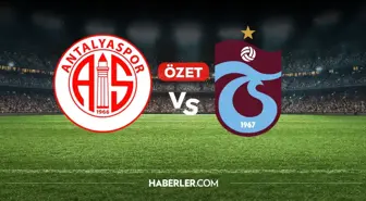 Antalyaspor Trabzonspor maç özeti ve golleri! (ÖZET) Antalyaspor Trabzonspor kaç kaç bitti, golleri kim attı?