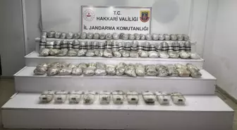 Arazide 60 kilo 400 gram uyuşturucu ele geçirildi