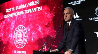 Bakan Ersoy: '2025 turizm geliri 65,2 milyar dolar'