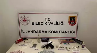 Bilecik'te uyuşturucu ve silah ele geçirildi