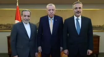 Cumhurbaşkanı Erdoğan, İran Dışişleri Bakanı Arakçi'yi kabul etti