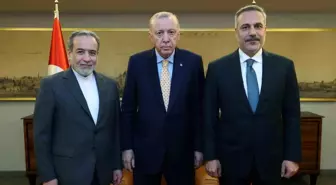 Cumhurbaşkanı Erdoğan, İran Dışişleri Bakanı Arakçi'yi kabul etti