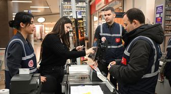 Edirne'de ramazan öncesi market ve restoranlarda fiyat denetimi yapıldı