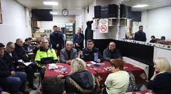 Edirne Emniyet Müdürü Ayhan, vatandaşlarla bir araya geldi
