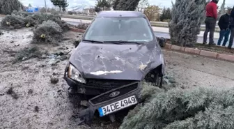 Elazığ'da trafik kazası: 1 yaralı