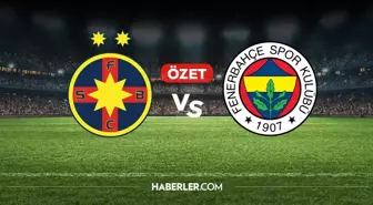FCSB Fenerbahçe maç özeti ve golleri! (1-1) FCSB Fenerbahçe kaç kaç bitti, golleri kim attı?