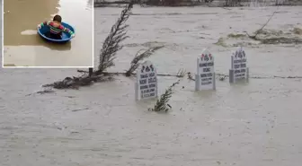 Mersin ve Adana'yı sel vurdu! Mezarları su bastı, dereler taştı