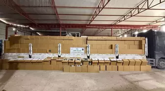 İzmir'de 12 milyon 720 bin makaron ele geçirildi, 2 şüpheli tutuklandı