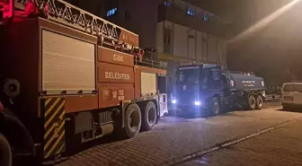 Kastamonu'da çıkan çatı yangını itfaiye tarafından söndürüldü