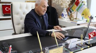 Kavak Belediye Başkanı Ün, AA'nın 'Yılın Kareleri' oylamasına katıldı