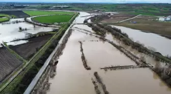 Edirne'de Kuvvetli Yağış: Tunca Nehri Kritik Seviyede