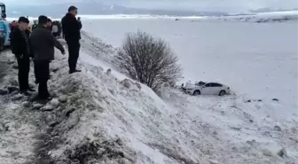 Sarıkamış'ta trafik kazası: 1 yaralı