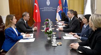 Sırbistan Dışişleri Bakanı Duric, Türkiye'nin Belgrad Büyükelçisi Saygılı'yı kabul etti