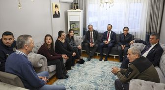 CHP Genel Başkanı Özel'den Atlas Çağlayan'ın ailesine taziye ziyareti