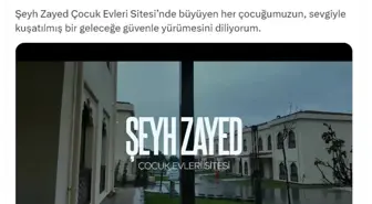 Emine Erdoğan'dan 'Şeyh Zayed Çocuk Evleri Sitesi'ne ilişkin paylaşım