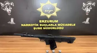Erzurum'da uyuşturucu operasyonu: 4 tutuklama
