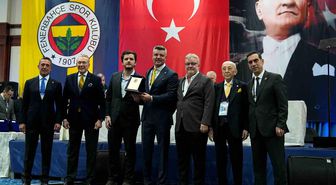 Fenerbahçe'den, Ali Şen'e 50. yıl plaketi