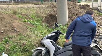 Gönen'de kamyonet ile motosiklet çarpıştı: 1 yaralı