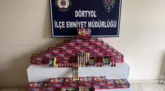 Hatay'da polis, piroteknik maddelere yönelik denetim yaptı
