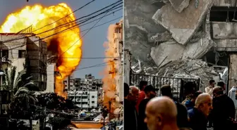 İsrail'den peş peşe saldırılar! Polis merkezi de hedef alındı, çok sayıda ölü var