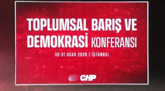 Özgür Özel, 'Toplumsal Barış ve Demokrasi Konferansı'nda konuştu