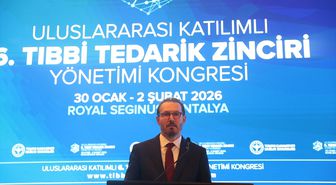 Sağlık Bakan Yardımcısı Birinci, Tıbbi Tedarik Zinciri Yönetimi Kongresi'nde konuştu Açıklaması