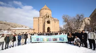 Tematik Kış Kampı'na katılan üniversite öğrencileri Van'ın güzelliklerine hayran kaldı