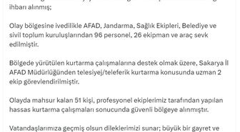 Uludağ'da telesiyej arızalandı; metrelerce yükseklikte mahsur kalan 51 kişi kurtarıldı