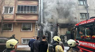 Bayrampaşa'da restoranın bacasında çıkan yangın söndürüldü
