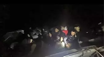 Çanakkale'de 7 kaçak göçmen ve 1 göçmen kaçakçısı yakalandı