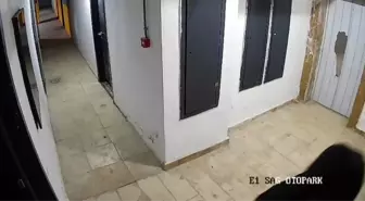 Elazığ'da güvenlik kameralarına zarar veren şahıs kameraya yakalandı