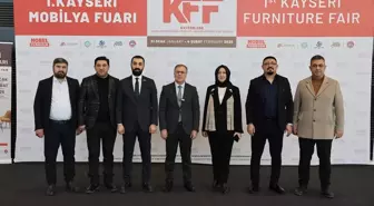 Hacılar Belediye Başkanı Özdoğan, 1. Kayseri Mobilya Fuarı'nda firmaları ziyaret etti