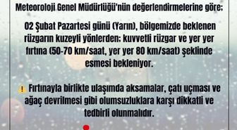 İstanbul Valiliği'nden fırtına uyarısı