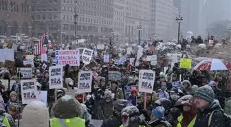 Minneapolis'te ICE karşıtı protesto düzenlendi
