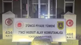 Sınırda 5 kilo 842 gram uyuşturucu ele geçirildi