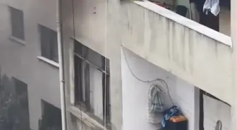 Şişli'de 5 katlı binada çıkan yangın söndürüldü