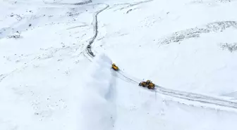 Van'da 78 Yerleşim Yeri Kar Yağışı Nedeniyle Ulaşıma Kapandı