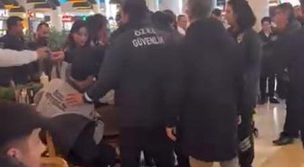 Alışveriş merkezinde çıkan kavgada güvenlik görevlisi bıçaklandı
