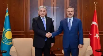 Dışişleri Bakanı Hakan Fidan, Kazakistan Dışişleri Bakanı Yermek Koşerbayev ile bir araya geldi