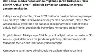 DMM'den 'İşkence gören Türk çocuğu' iddiasına ilişkin açıklama
