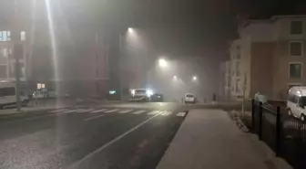 Gölbaşı'nda yoğun sis etkili oldu