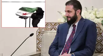 Haseke'de Suriye bayrağı göndere çekildi