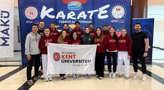İstanbul Kent Üniversitesi karatede Türkiye'yi Avrupa'da temsil edecek