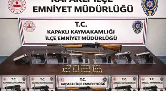 Kapaklı'da ocak ayı bilançosu: 14 tutuklama